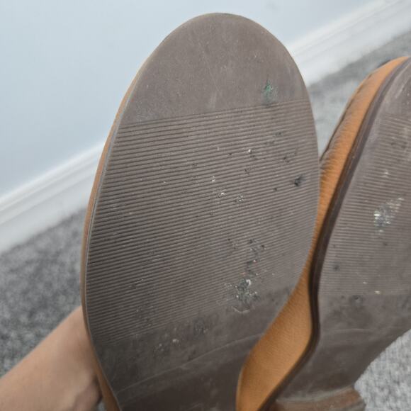 MARC Joseph New York East Village Sz 8 Tan Leather Loafer Made In Brazil - Picture 9 of 9